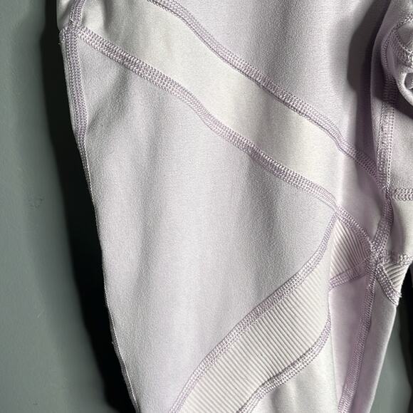 Aerie Light Purple Mid Rise Ankle Length Leggings Size Small - Picture 4 of 8